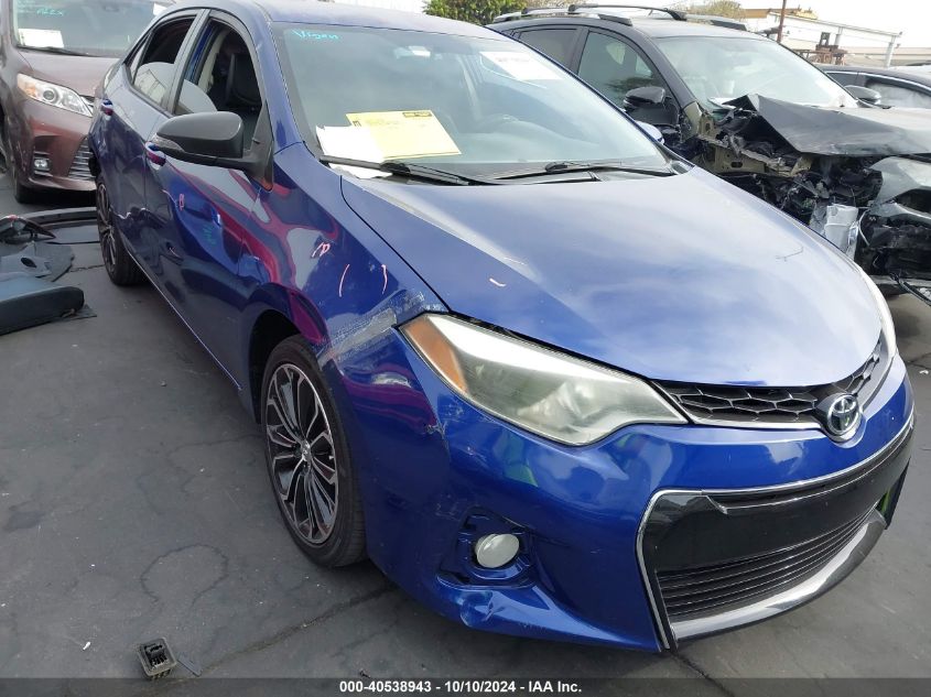 2015 TOYOTA COROLLA L/LE/LE PLS/PRM/S/S PLS - 5YFBURHE2FP273375