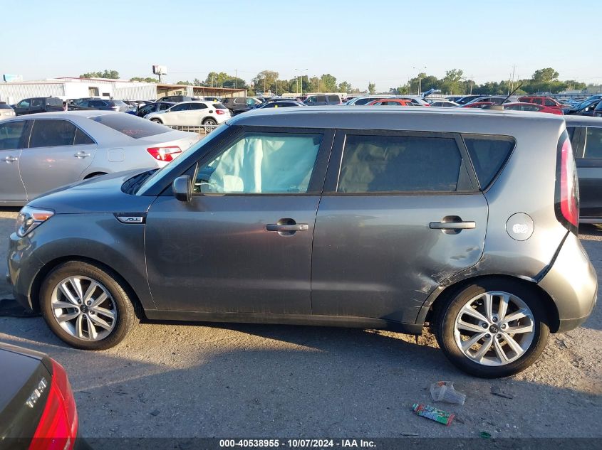 2019 Kia Soul + VIN: KNDJP3A52K7672826 Lot: 40538955