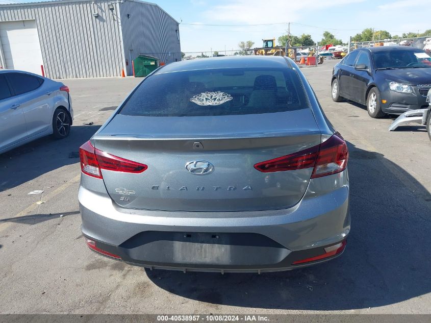 2019 Hyundai Elantra Se VIN: KMHD74LF8KU782124 Lot: 40538957