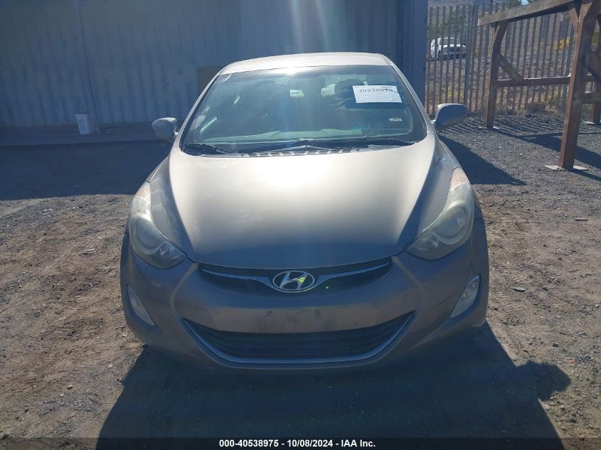 5NPDH4AE2DH205436 2013 Hyundai Elantra Gls