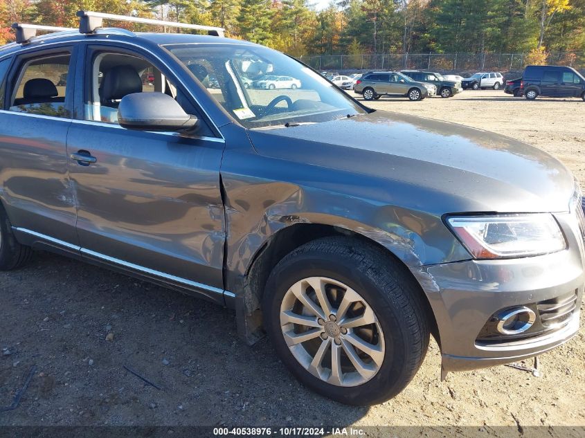 2014 Audi Q5 2.0T Premium VIN: WA1LFAFP9EA020586 Lot: 40538976