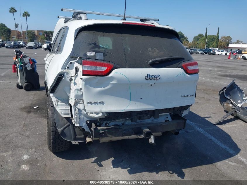 2016 Jeep Cherokee Limited VIN: 1C4PJMDS6GW251692 Lot: 40538979