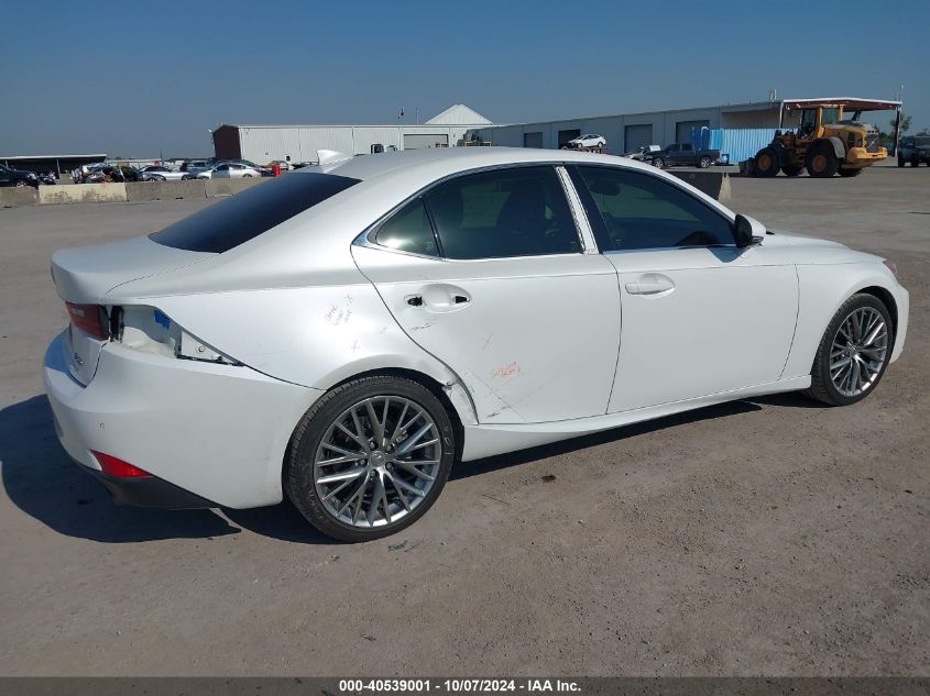 2014 Lexus Is 250 VIN: JTHBF1D21E5006245 Lot: 40539001