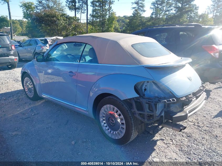 2015 Volkswagen Beetle 1.8T VIN: 3VW507AT7FM807755 Lot: 40539014