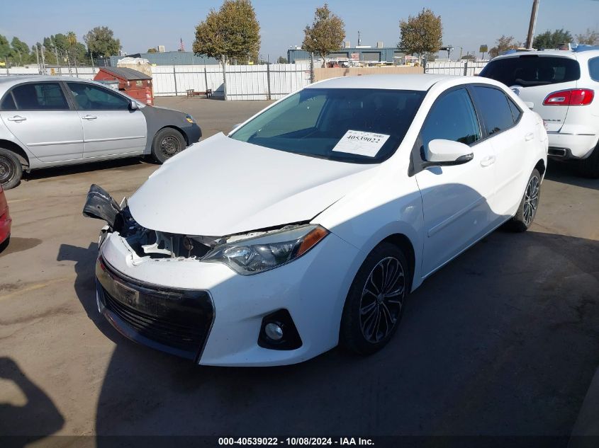 5YFBURHE6FP349745 2015 TOYOTA COROLLA - Image 2