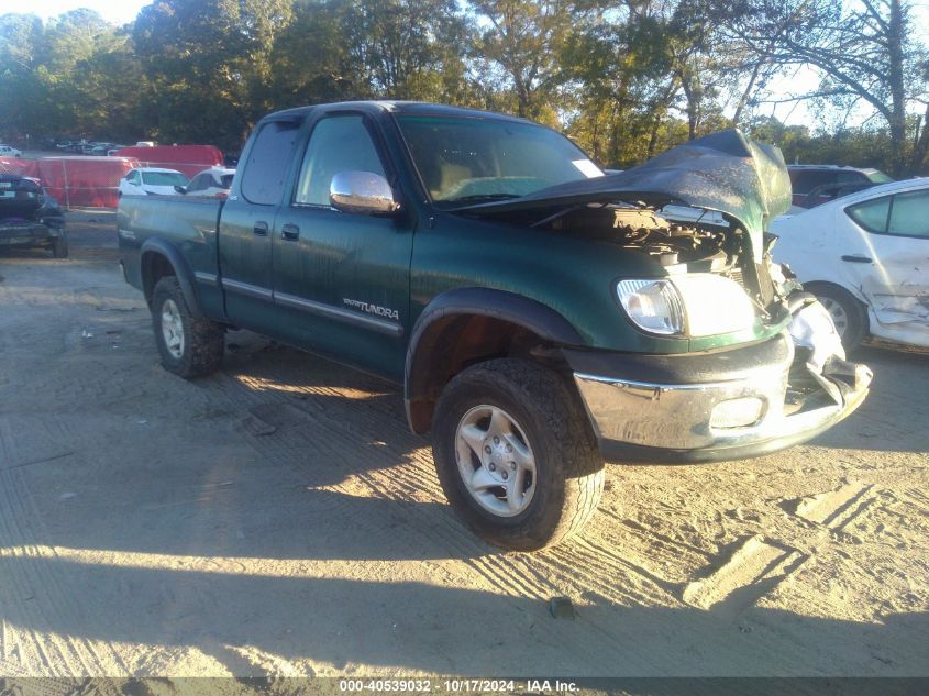 2002 Toyota Tundra Access Cab/Access Cab Sr5 VIN: 5TBBT44192S313132 Lot: 40539032