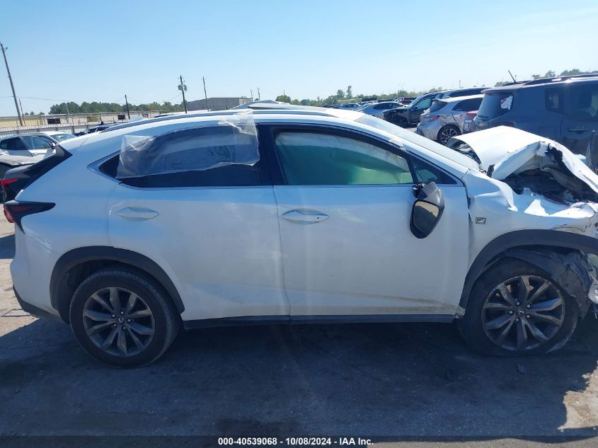 2017 Lexus Nx 200T F Sport VIN: JTJYARBZ6H2072446 Lot: 40539068