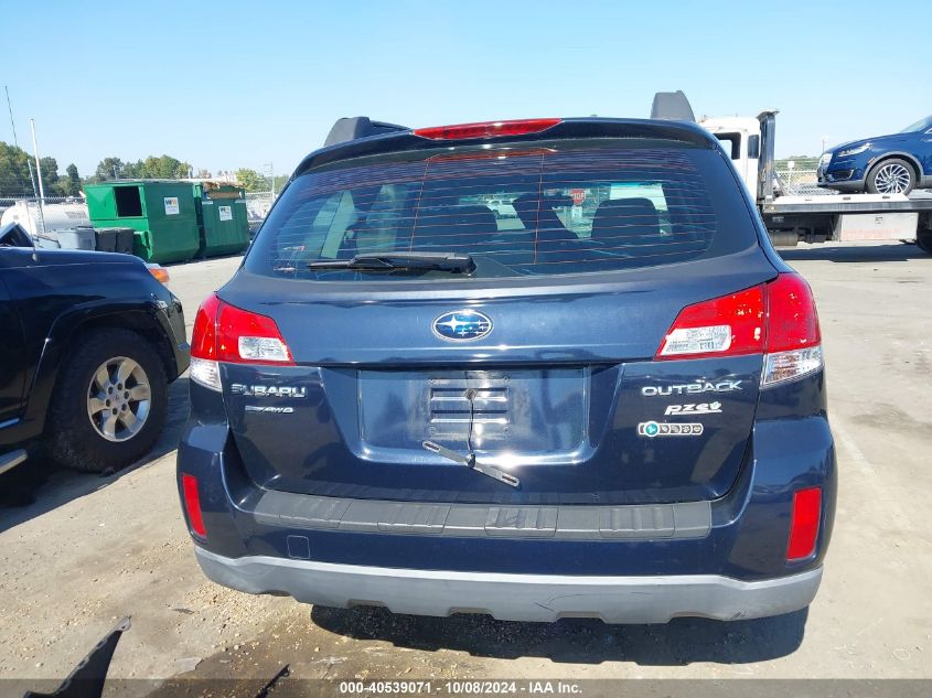 2012 Subaru Outback 2.5I VIN: 4S4BRBAC6C3209616 Lot: 40539071