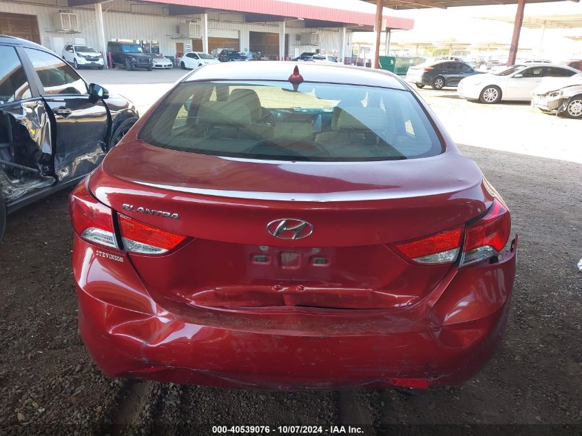 KMHDH4AE2DU538429 2013 Hyundai Elantra Gls