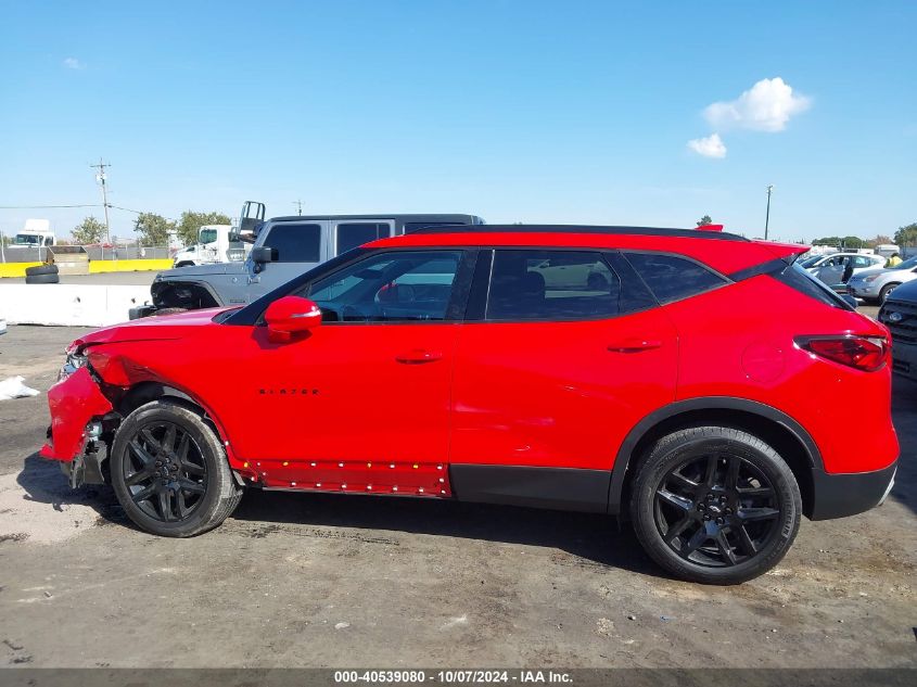 2022 Chevrolet Blazer Fwd 3Lt VIN: 3GNKBDRS1NS175301 Lot: 40539080