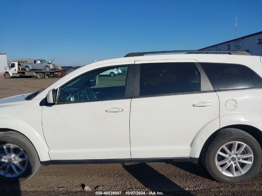 2017 Dodge Journey Sxt VIN: 3C4PDCBG3HT591387 Lot: 40539087