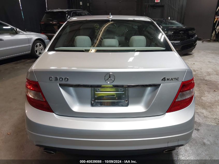 WDDGF81X99R080226 2009 Mercedes-Benz C 300 Luxury 4Matic/Sport 4Matic