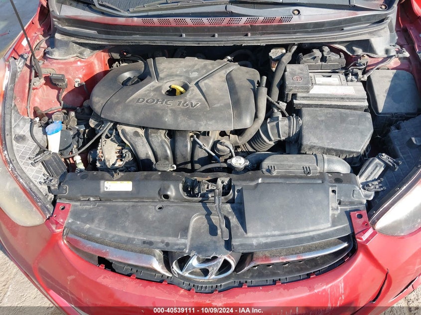 KMHDH4AE1BU100790 2011 Hyundai Elantra Limited (Ulsan Plant)