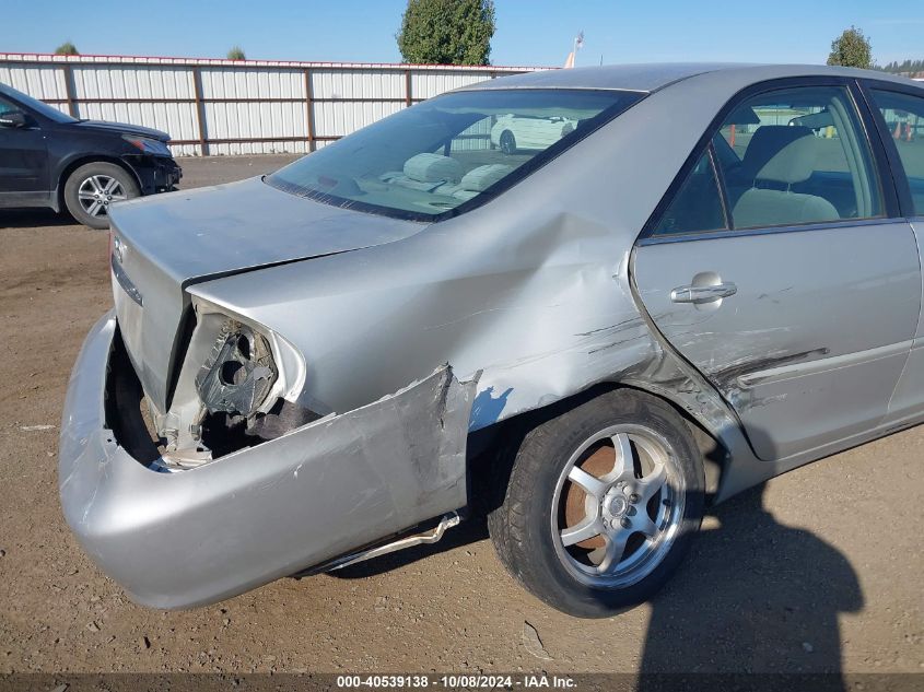 2005 Toyota Camry Le VIN: 4T1BE32KX5U007382 Lot: 40539138