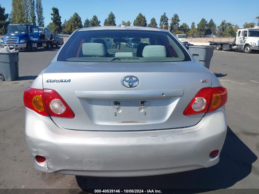 2010 Toyota Corolla Le VIN: 1NXBU4EE7AZ338168 Lot: 40539146