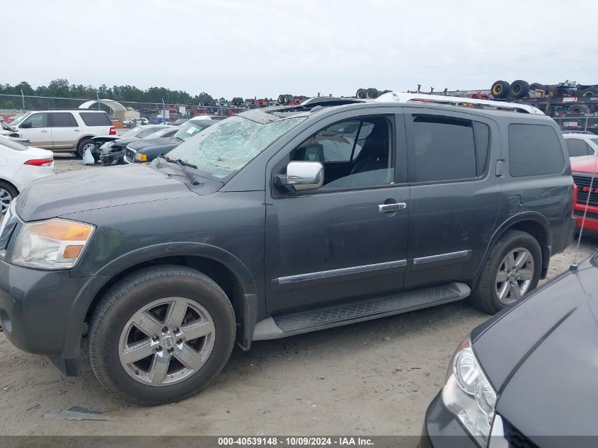 2012 Nissan Armada Sv/Sl/Platinum VIN: 5N1BA0NF3CN619505 Lot: 40539148