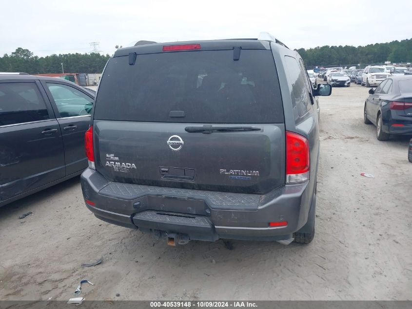 2012 Nissan Armada Sv/Sl/Platinum VIN: 5N1BA0NF3CN619505 Lot: 40539148