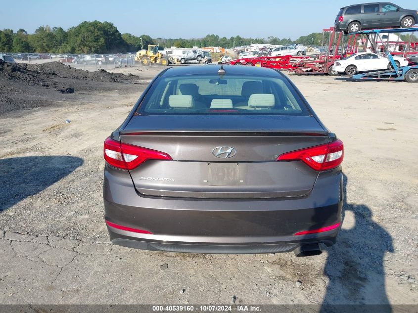 5NPE24AF0FH106907 2015 Hyundai Sonata Se