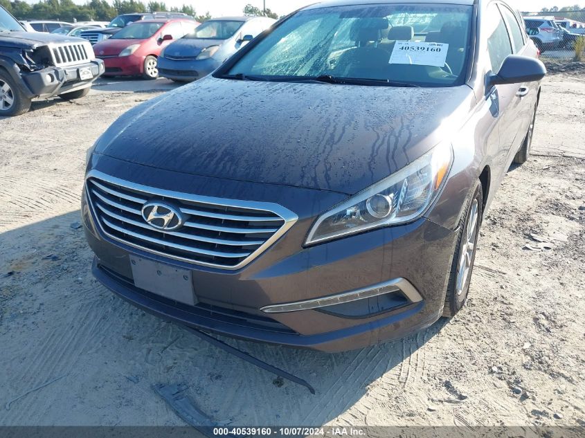 5NPE24AF0FH106907 2015 Hyundai Sonata Se