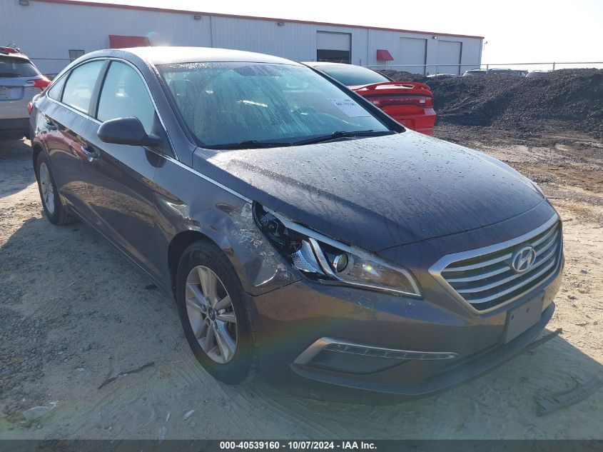 5NPE24AF0FH106907 2015 Hyundai Sonata Se