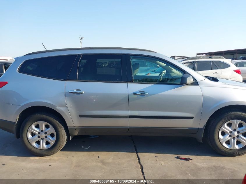 2012 Chevrolet Traverse Ls VIN: 1GNKREED0CJ413713 Lot: 40539165