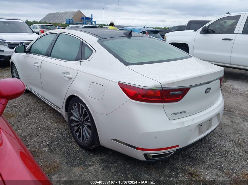 KNALC4J13H5083342 2017 Kia Cadenza Technology