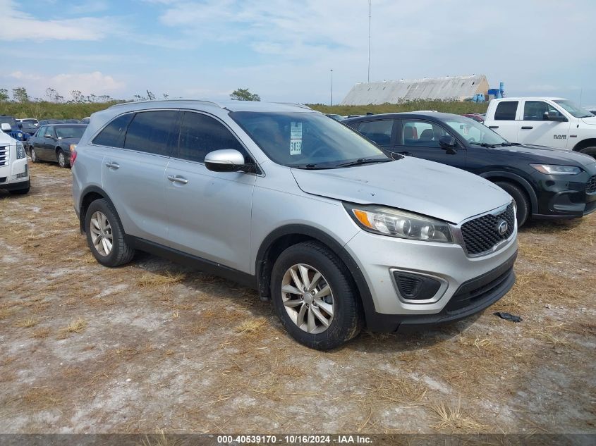 2017 Kia Sorento 2.4L Lx VIN: 5XYPG4A38HG265023 Lot: 40539170