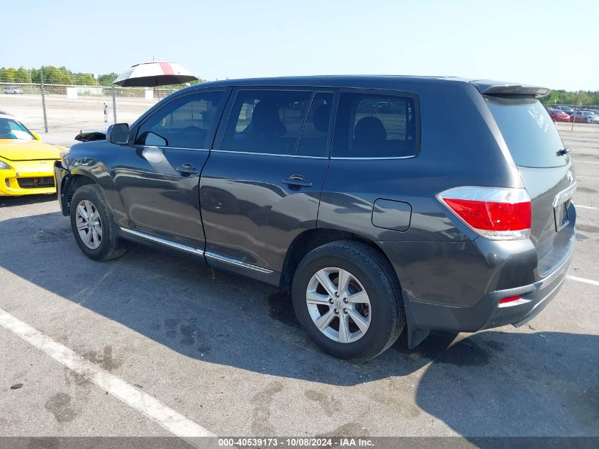 5TDZA3EH0DS046452 2013 Toyota Highlander