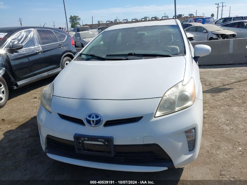 2012 Toyota Prius Two VIN: JTDKN3DU7C5485060 Lot: 40539191