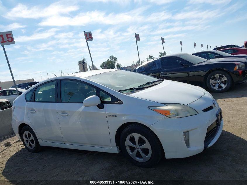 2012 Toyota Prius Two VIN: JTDKN3DU7C5485060 Lot: 40539191