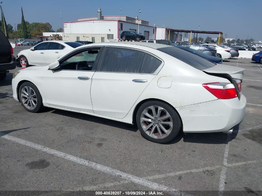 1HGCR2F58EA059818 2014 Honda Accord Sport