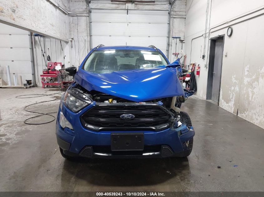 2019 Ford Ecosport Ses VIN: MAJ6S3JLXKC288972 Lot: 40539243