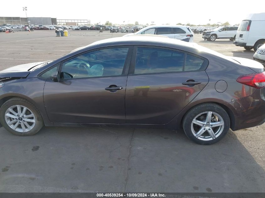 3KPFL4A77HE117663 2017 Kia Forte Lx/S