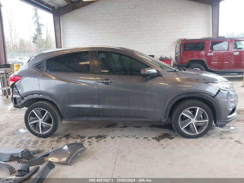 2022 Honda Hr-V Ex VIN: 3CZRU6H52NM721787 Lot: 40539273