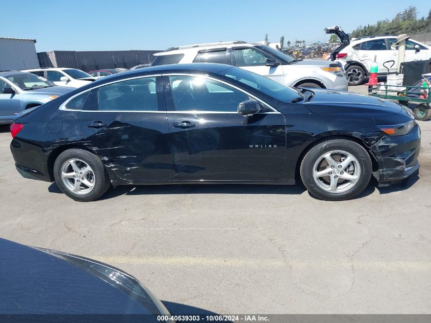 1G1ZB5ST3JF278419 2018 Chevrolet Malibu Ls