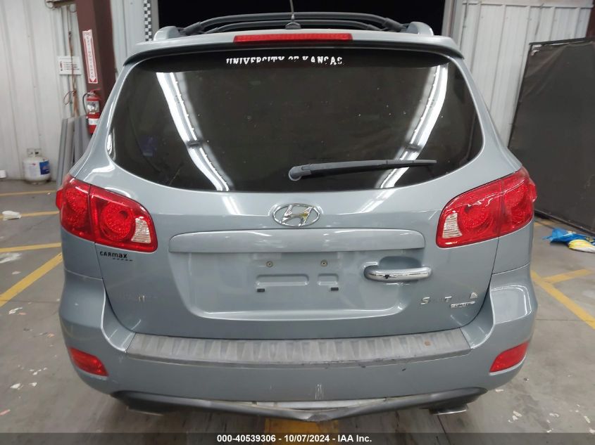 5NMSH13E37H068575 2007 Hyundai Santa Fe Limited/Se