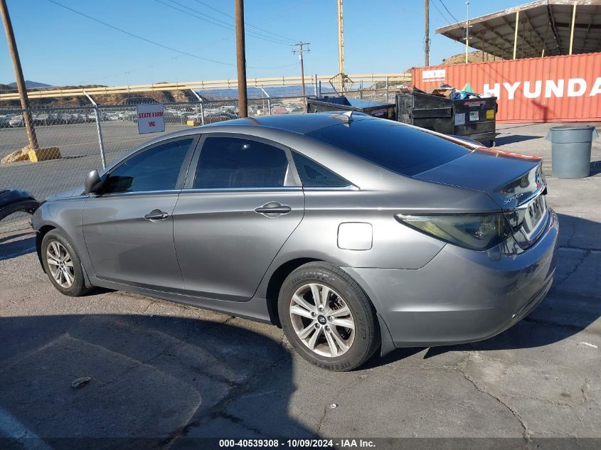 5NPEB4AC2DH709151 2013 Hyundai Sonata Gls