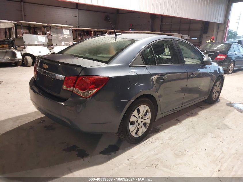 VIN 1G1PA5SG9D7291350 2013 Chevrolet Cruze, Ls Auto no.4