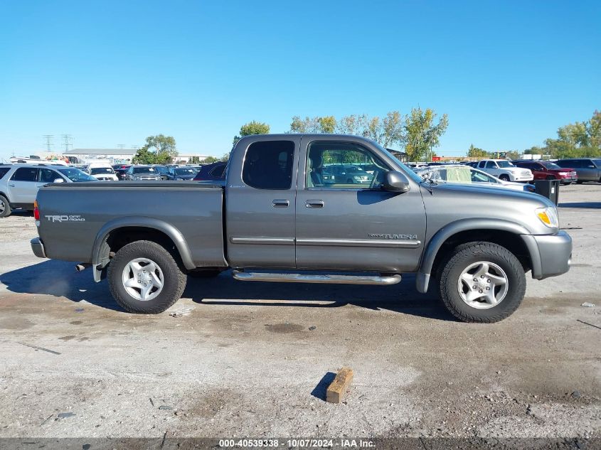 2003 Toyota Tundra Access Cab Limited VIN: 5TBBT48173S360221 Lot: 40539338