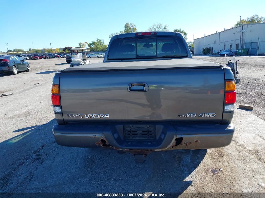 2003 Toyota Tundra Access Cab Limited VIN: 5TBBT48173S360221 Lot: 40539338