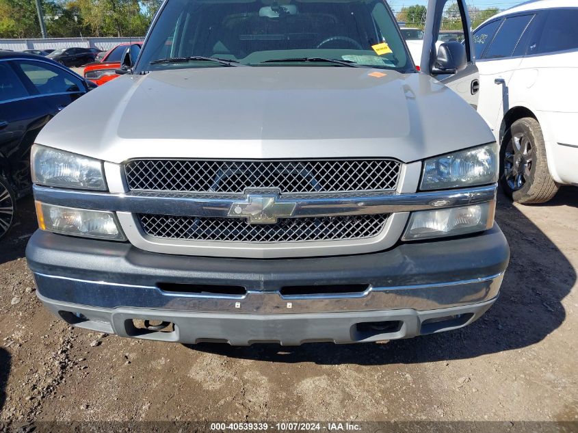 2004 Chevrolet Avalanche 1500 C1500 VIN: 3GNEC12T54G295387 Lot: 40539339