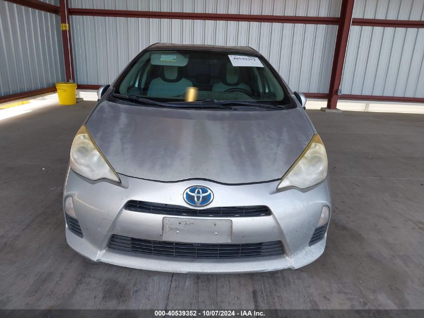 2013 Toyota Prius C VIN: JTDKDTB33D1552226 Lot: 40539352