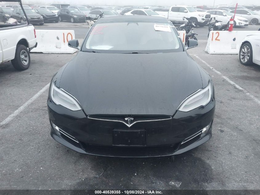 2018 Tesla Model S 100D/75D/P100D VIN: 5YJSA1E28JF277116 Lot: 40539355