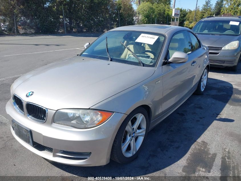 2011 BMW 128I VIN: WBAUP9C55BVL90881 Lot: 40539408