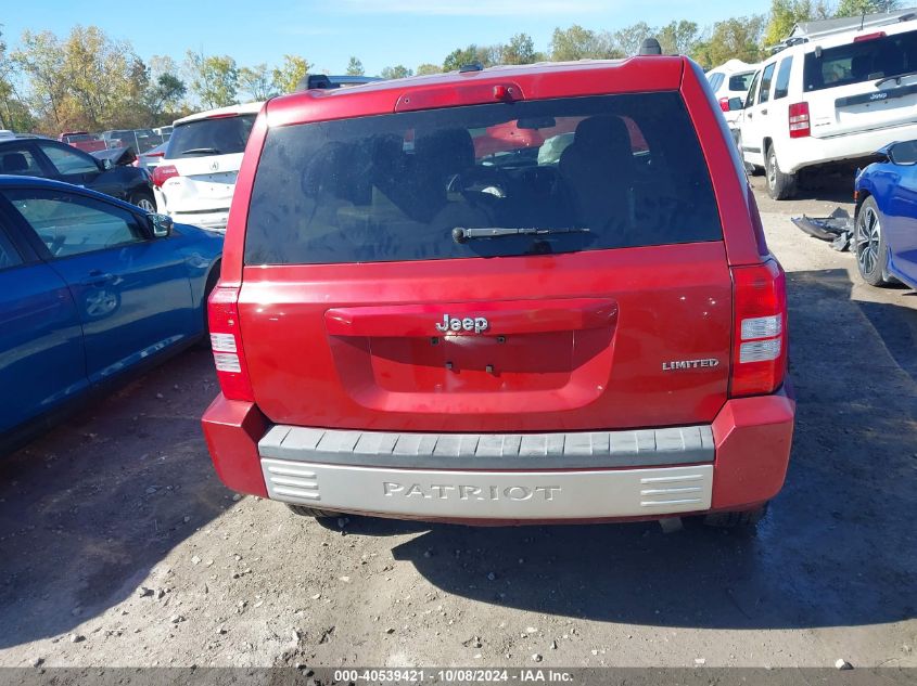 1J4NT4GB5AD513373 2010 Jeep Patriot Limited