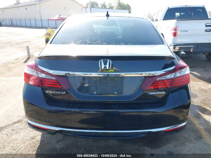 JHMCR6F54HC022701 2017 Honda Accord Hybrid Ex-L