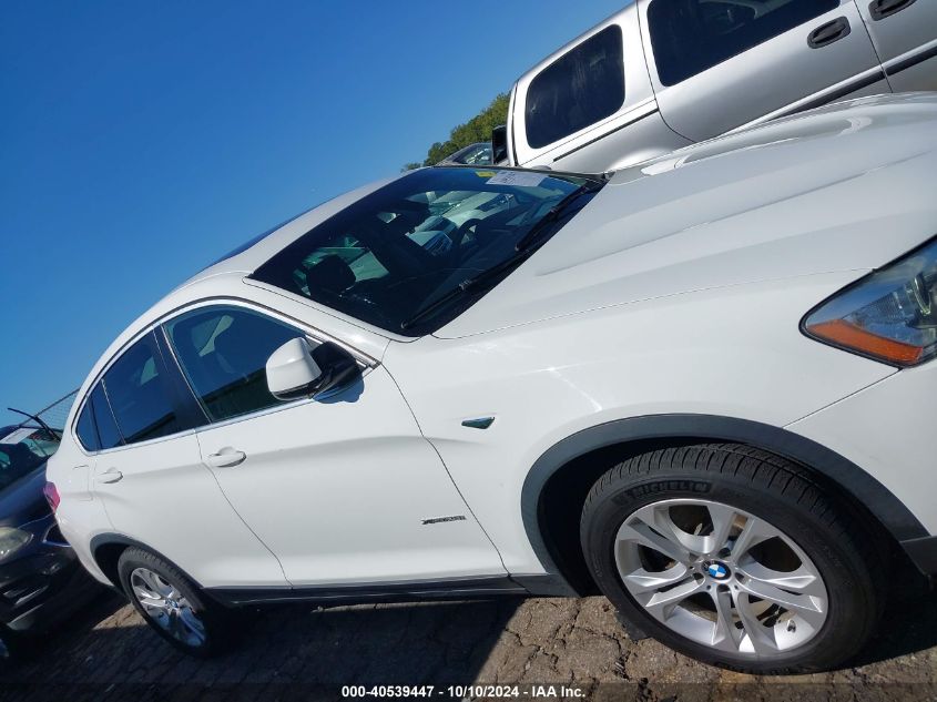 2016 BMW X4 xDrive28I VIN: 5UXXW3C58G0R23048 Lot: 40539447