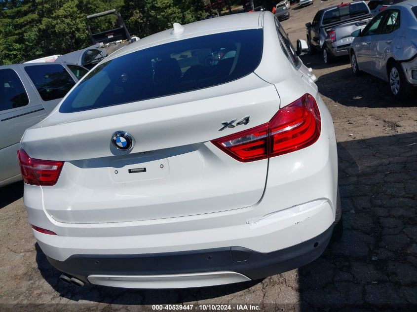 2016 BMW X4 xDrive28I VIN: 5UXXW3C58G0R23048 Lot: 40539447