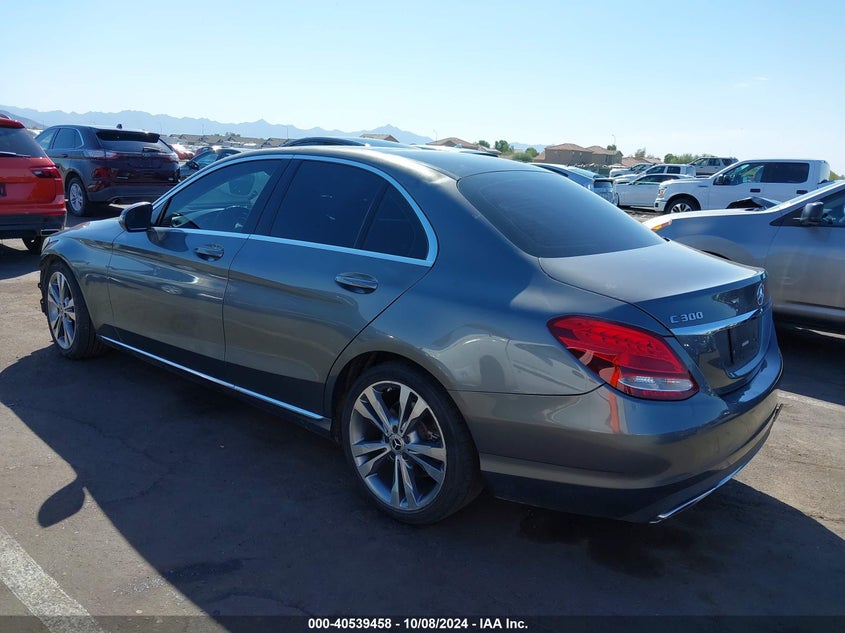 2017 MERCEDES-BENZ C 300 LUXURY/SPORT - 55SWF4JB1HU230982
