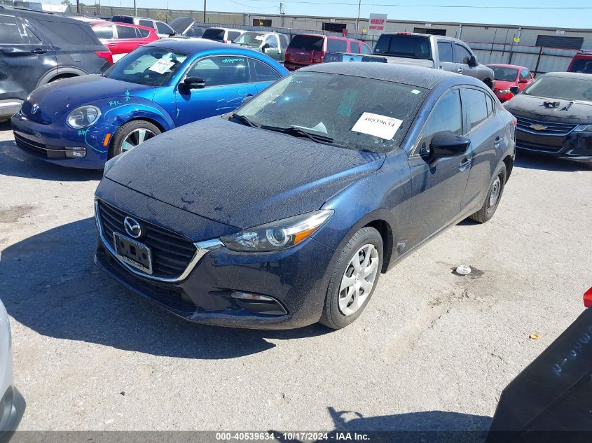 VIN 3MZBN1U79JM274865 2018 MAZDA MAZDA3 no.2